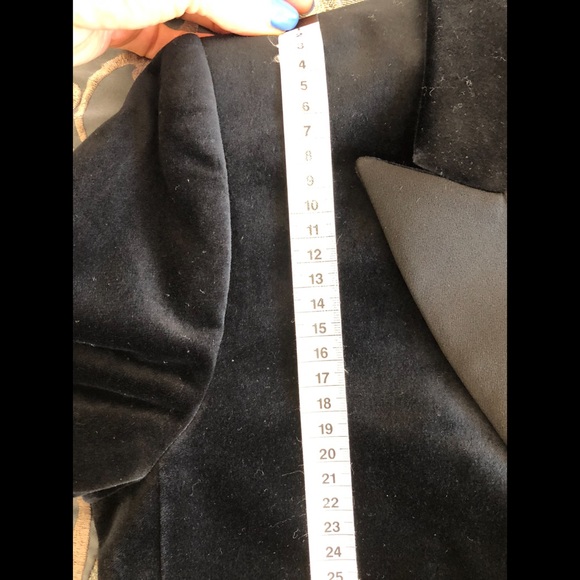 NWOT Theory Velvet Tuxedo Blazer - Picture 10 of 11